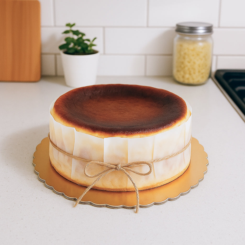 Original Basque Burnt Cheesecake (Plain Version) 原味巴斯克芝士蛋糕 (普通版) (4" - 8")
